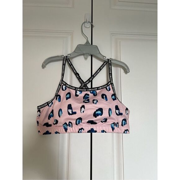Ideology Other - Ideology Pink & Blue 'Limitless'‎ Leopard Bra
